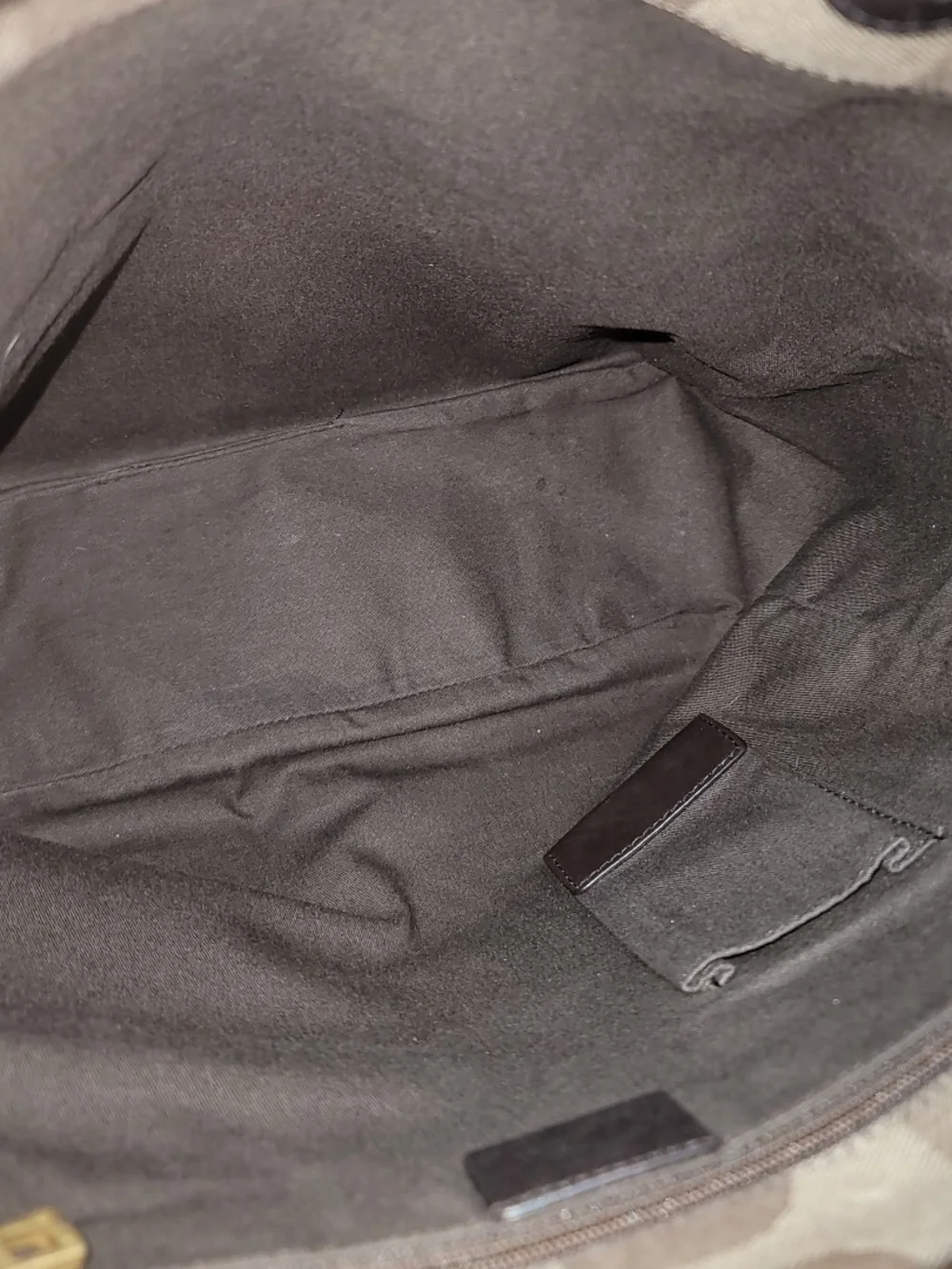 Bally Bevilacqua Monogram Canvas Tote Bag With Pouch EUC